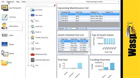 wasp tool tracking.